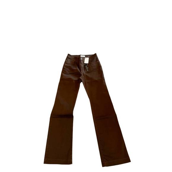 NEW BIANCO distressed jeans in brown - Picture 1 of 2